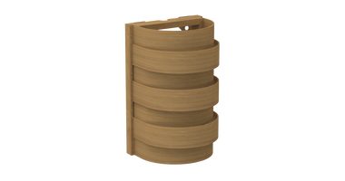 Sawo Wave Sauna Lampscherm