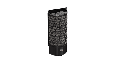 Sawo Aries Wand Zwart Saunakachel (zonder besturing)