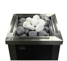 Saunastenen Ronde Witte Decoratief 10kg