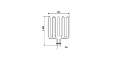 Los onderdeel hitte element 3000W-240V