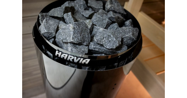 Harvia Cilindro Zwart Saunakachel (met losse besturing)