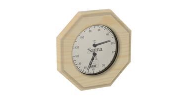 Sawo Octagon Sauna Thermo-Hygrometer