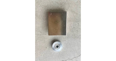 Deurmagneet inclusief contraplaat