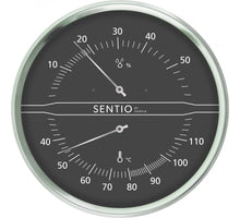 Sentiotec 110° Sauna Thermo-Hygrometer