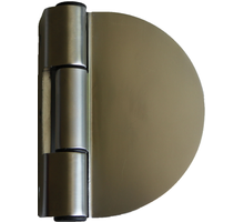 Sentiotec DS80 Halfrond Sauna Deurscharnier (geschikt voor Laos deuren)