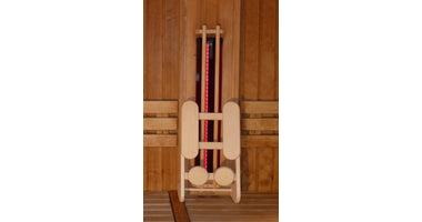 Halu Schotelmodel Sauna Rugsteun