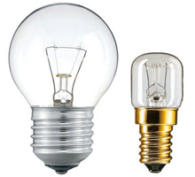 Gloeilamp E14 of E27 (hittebestendig)
