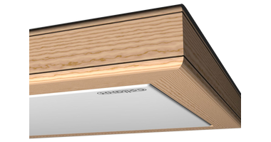 Collaxx kleurentherapie SQUARE-XL tbv saunacabines  tot 12m2 / diverse houtsoorten