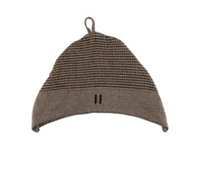 Saunahoed Kenno zwart/beige