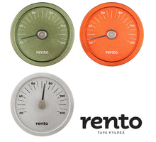 Rento Ympyrä Aluminium Sauna Thermometer 3 kleuren
