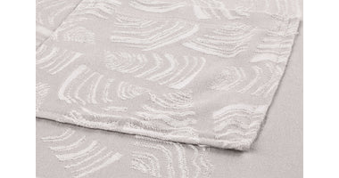 Badjas jacquard grijs