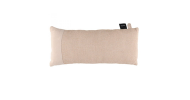Saunakussen Kenno 50x22 cm beige/wit