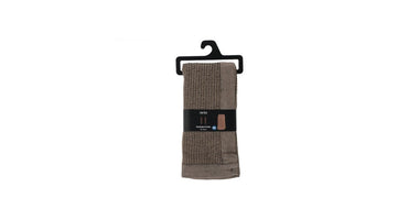 Taillehanddoek Kenno 70x145 cm zwart/beige