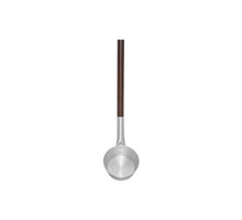 Saunalepel aluminum dark bamboo