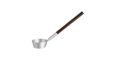 Saunalepel aluminum dark bamboo