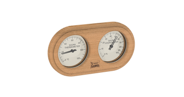 Sawo Ovale Sauna Thermo-Hygrometer