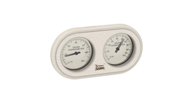 Sawo Ovale Sauna Thermo-Hygrometer
