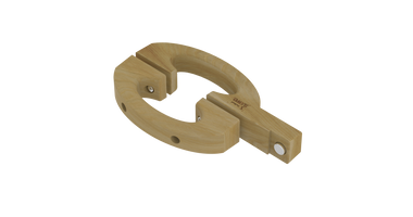 Sawo Houten Sauna Deurgreep met Magnetische Sluiting