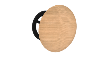 Sawo Ronde Regelbare Sauna Ontluchting Zwart Ø170 mm