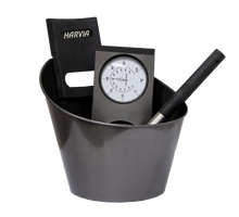 Harvia Sauna Accessoiresset (RVS of Zwart)