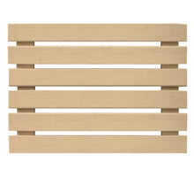 Maatwerk Abachi Sauna Vloerrooster (in elke gewenste maat)