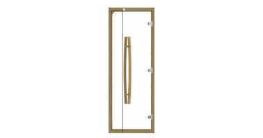 Sawo Glas Saunadeur met Boog Handgreep 690x1890mm