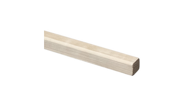 Afwerklat Espen 22x22mm – Sauna-afwerking – Diverse lengtes