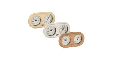 Sawo Ovale Sauna Thermo-Hygrometer