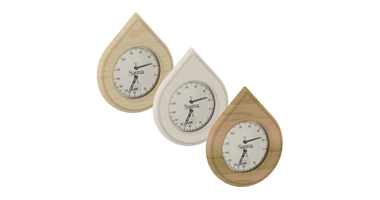 Sawo Waterdruppel Sauna Thermo-Hygrometer
