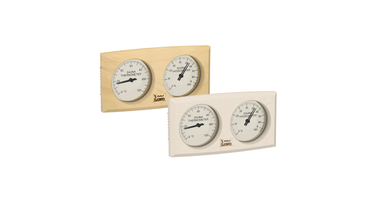 Sawo Gebogen Rechthoekige Sauna Thermo-Hygrometer