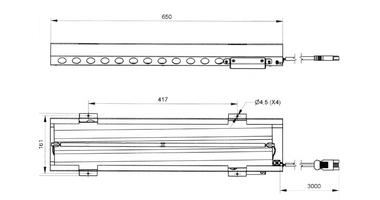 Infraroodstraler incl. armatuur/robax/kabel
