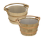 Sawo Rotan Sauna-emmer 4L met Handvat