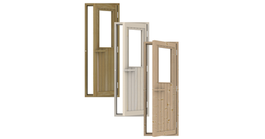 Sawo Houten Saunadeur met Raamvenster 690x1890mm of 700x2040mm
