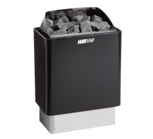 Saunakachel KIP Trendi Zwart 8.0 kW ex. besturing. Klein deukje zijkant