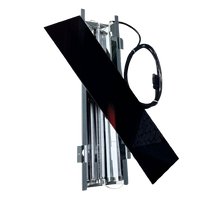 Infraroodstraler 350W kort  incl. armatuur/robax/kabel