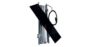 Infraroodstraler 750W lang  incl. armatuur/robax/kabel