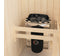 Sawo Mini X Saunakachel 230V (met opgebouwde besturing)