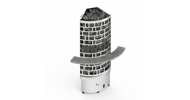 Sawo Kachelinbedding Hoek Speksteen voor Tower Heater en Aries Saunakachel