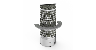 Sawo Kachelinbedding Wand Speksteen voor Tower Heater en Aries Saunakachel