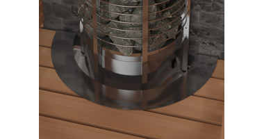 Sawo Kachelinbedding Wand RVS voor Tower Heater en Aries Saunakachel