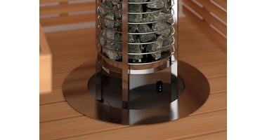 Sawo Kachelinbedding RVS voor Tower Heater, Aries en Phoenix Saunakachel