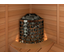 Sawo Kachelinbedding Hoek Hout voor Tower Heater en Aries Saunakachel