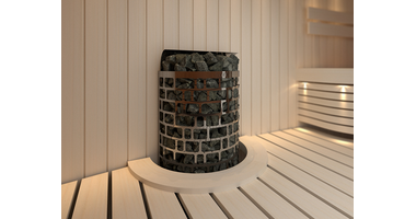 Sawo Kachelinbedding Wand Hout voor Tower Heater en Aries Saunakachel