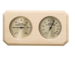 Combi thermo-hygrometer Thermisch Espen 8-hoek